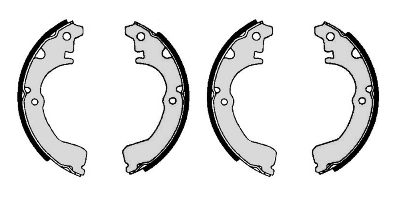 Bosch Remschoen set 0 986 487 390