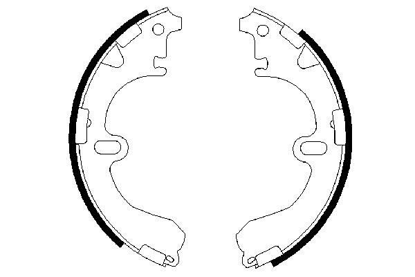 Bosch Remschoen set 0 986 487 422