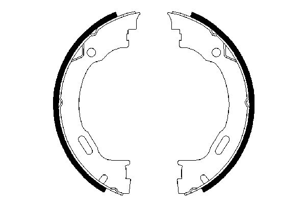 Bosch Remschoen set 0 986 487 609