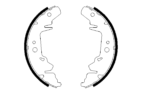Bosch Remschoen set 0 986 487 659