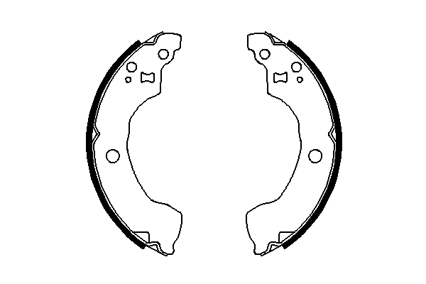 Bosch Remschoen set 0 986 487 691