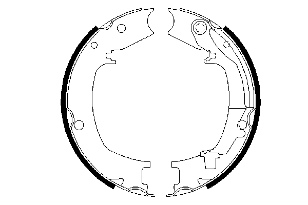 Bosch Remschoen set 0 986 487 711