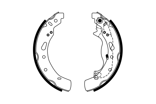 Bosch Remschoen set 0 986 487 767