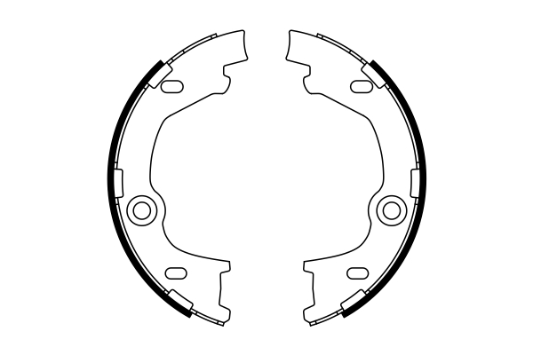 Bosch Remschoen set 0 986 487 777