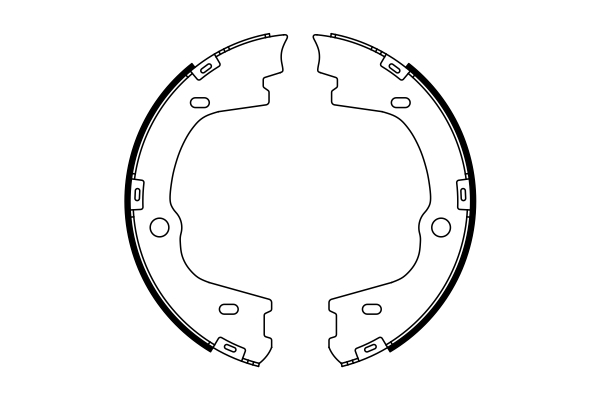 Bosch Remschoen set 0 986 487 778