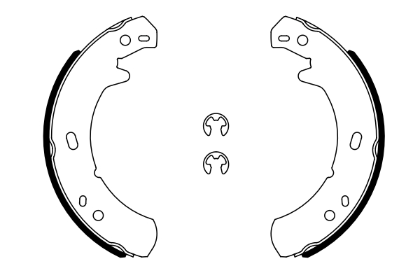 Bosch Remschoen set 0 986 487 914