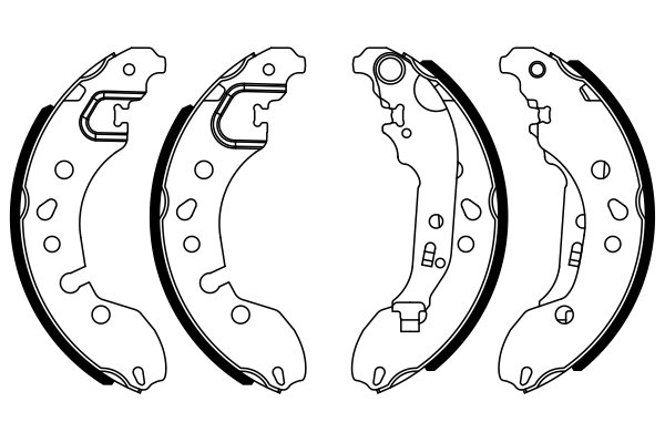 Bosch Remschoen set 0 986 487 921