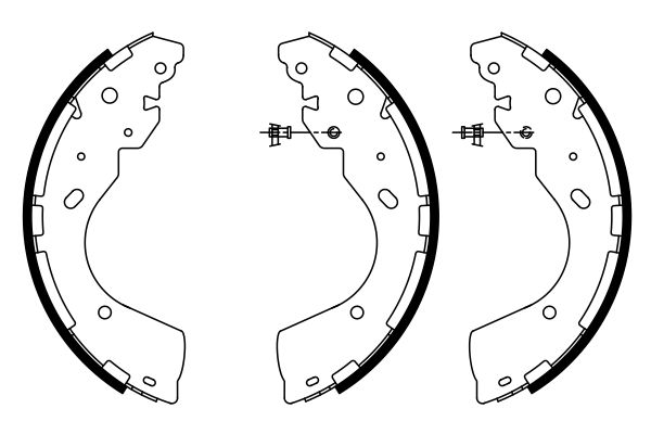 Bosch Remschoen set 0 986 487 922