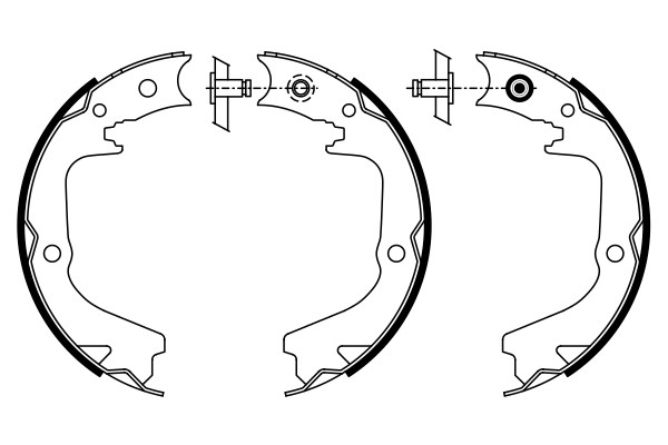 Bosch Remschoen set 0 986 487 932