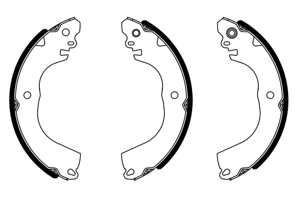 Bosch Remschoen set 0 986 487 951