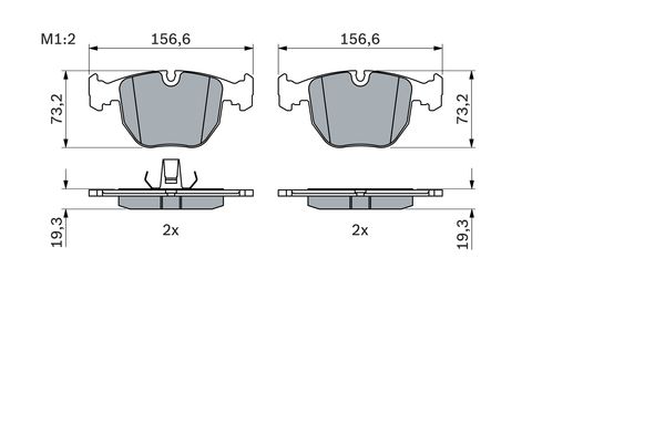 Bosch Remblokset 0 986 494 028