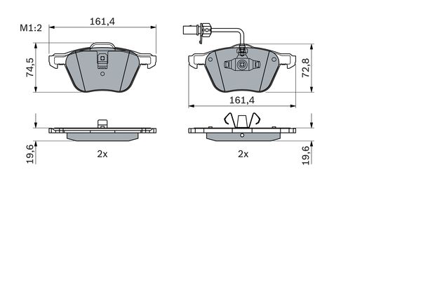 Bosch Remblokset 0 986 494 035