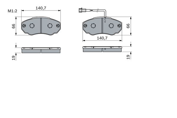 Bosch Remblokset 0 986 494 048