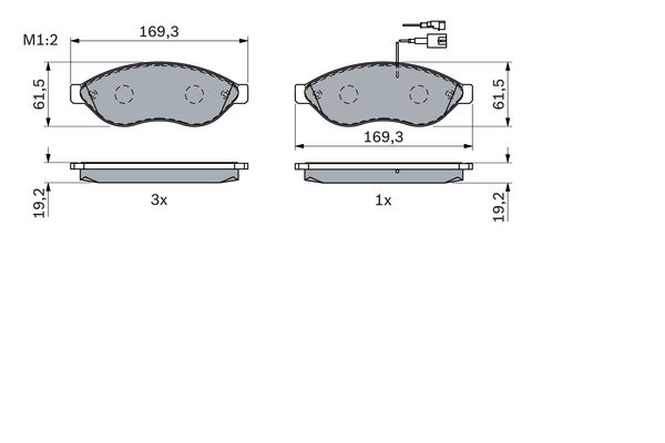 Bosch Remblokset 0 986 494 111