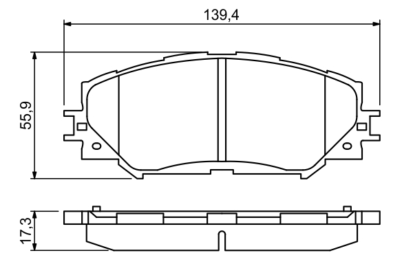 Bosch Remblokset 0 986 494 240