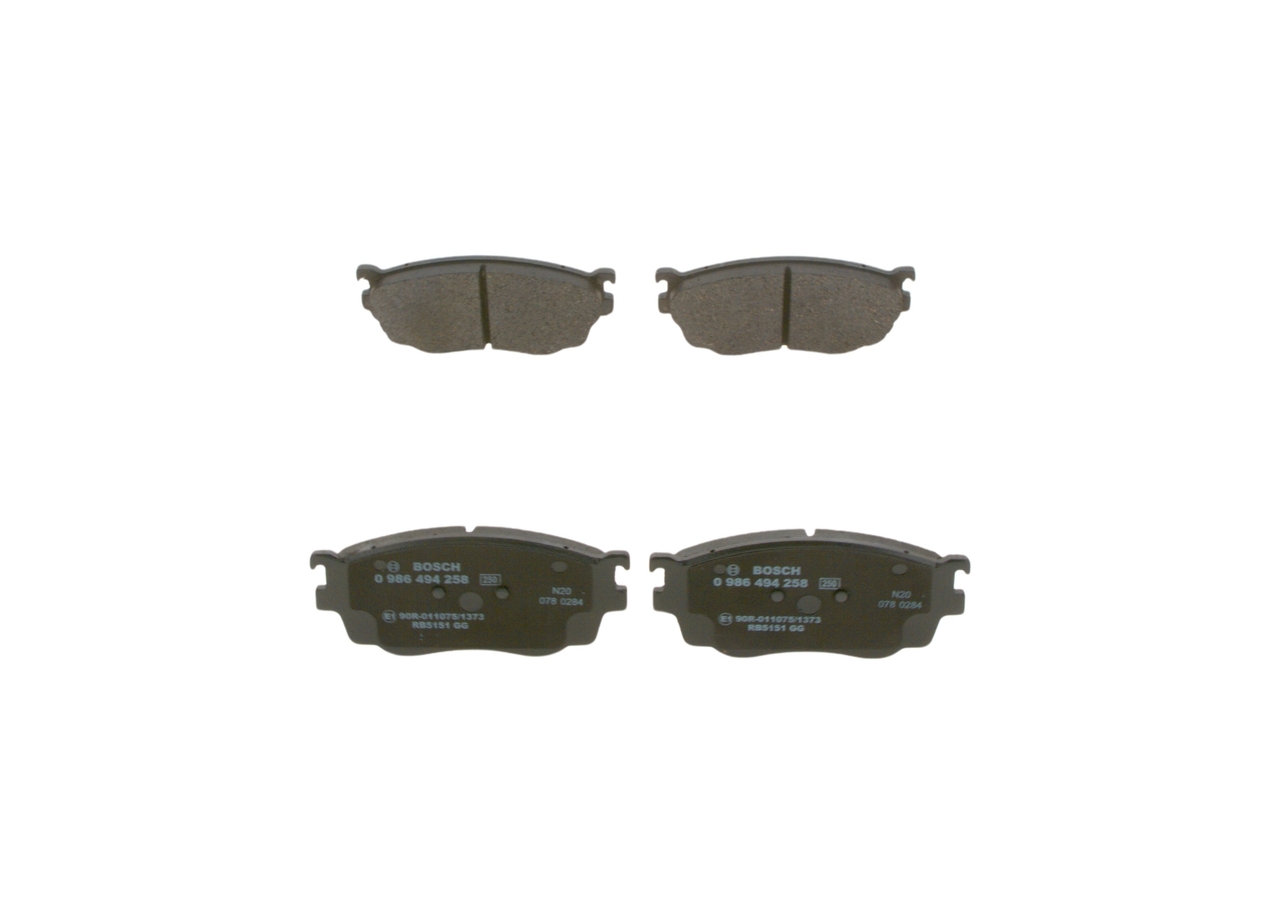 Bosch Remblokset 0 986 494 258