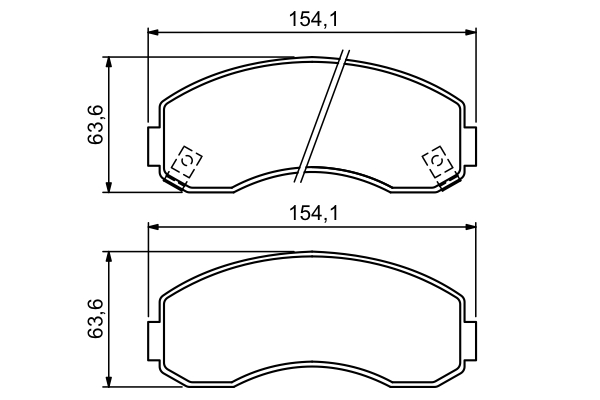 Bosch Remblokset 0 986 494 314