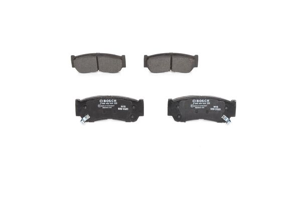 Bosch Remblokkenset, schijfrem 0 986 494 628