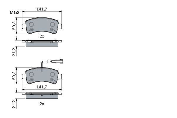 Bosch Remblokset 0 986 494 765