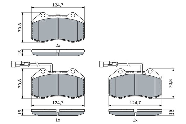 Bosch Remblokset 0 986 494 903