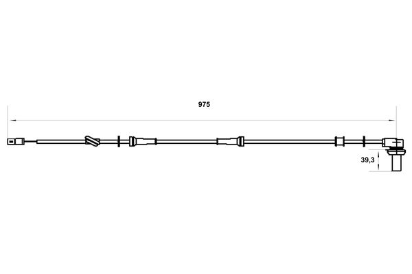 Bosch ABS sensor 0 986 594 005