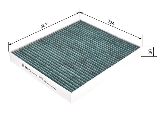 Bosch Interieurfilter 0 986 628 525