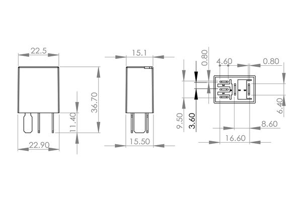 Bosch Relais 0 986 AH0 320