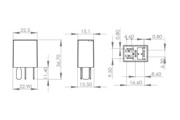 Bosch Relais 0 986 AH0 322