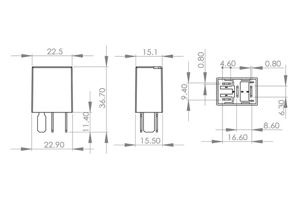 Bosch Relais 0 986 AH0 328