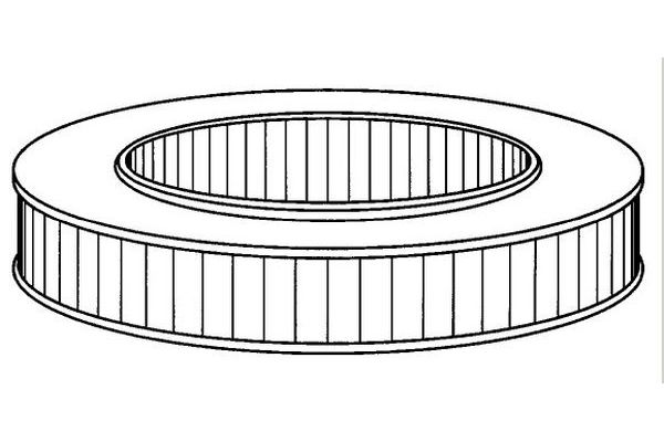 Bosch Luchtfilter 1 457 433 648