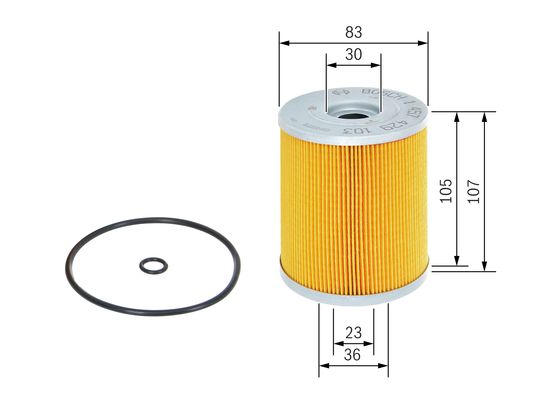 Bosch Oliefilter 1 457 429 103