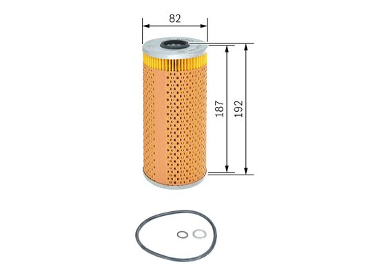 Bosch Oliefilter 1 457 429 104