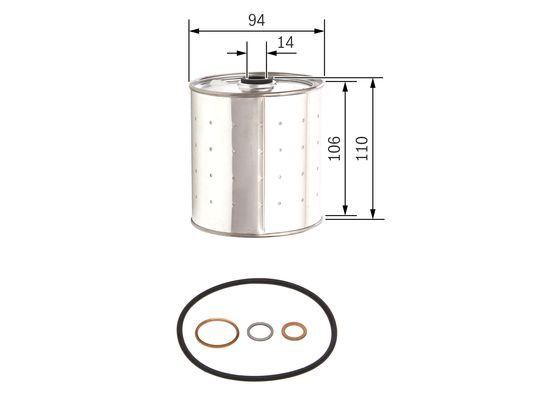 Bosch Oliefilter 1 457 429 170