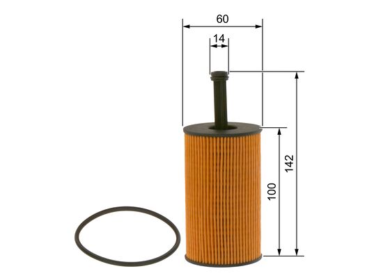 Bosch Oliefilter 1 457 429 193