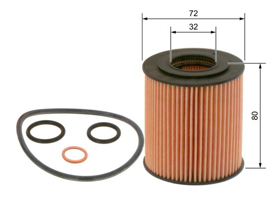 Bosch Oliefilter 1 457 429 262