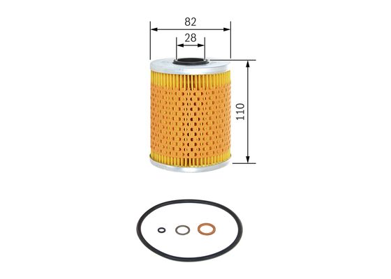 Bosch Oliefilter 1 457 429 264