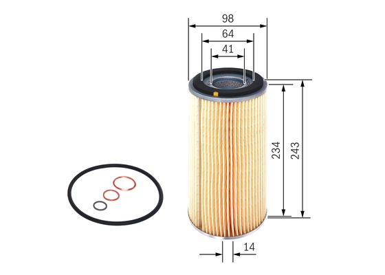 Bosch Oliefilter 1 457 429 600