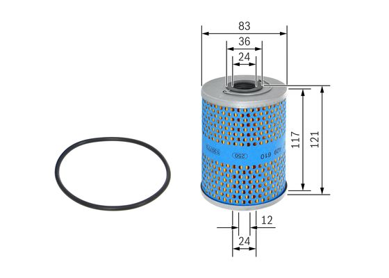 Bosch Oliefilter 1 457 429 610