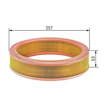 Bosch Luchtfilter 1 457 429 818