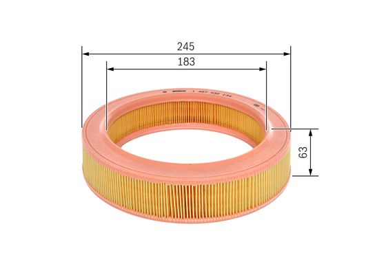 Bosch Luchtfilter 1 457 432 134