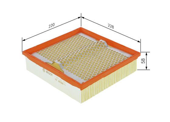 Bosch Luchtfilter 1 457 433 002