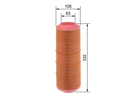 Bosch Luchtfilter 1 457 433 069