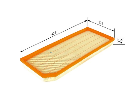 Bosch Luchtfilter 1 457 433 102