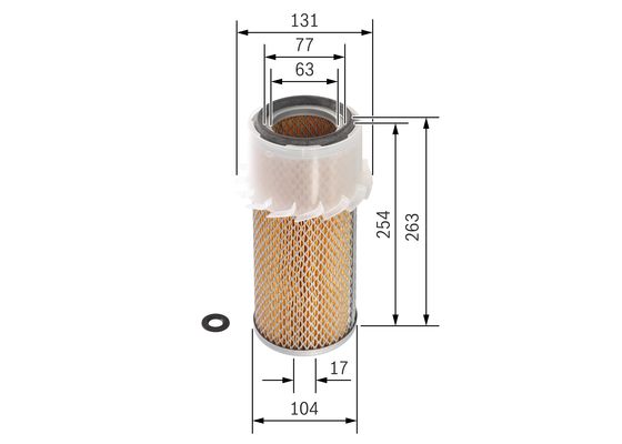 Bosch Luchtfilter 1 457 433 200