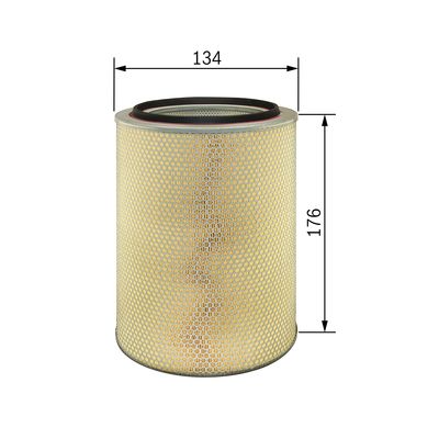 Luchtfilter Bosch 1 457 433 275
