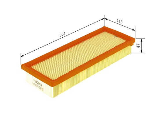 Bosch Luchtfilter 1 457 433 285