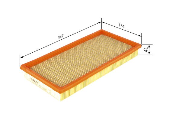 Bosch Luchtfilter 1 457 433 298