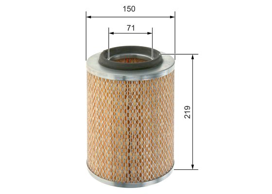 Bosch Luchtfilter 1 457 433 702