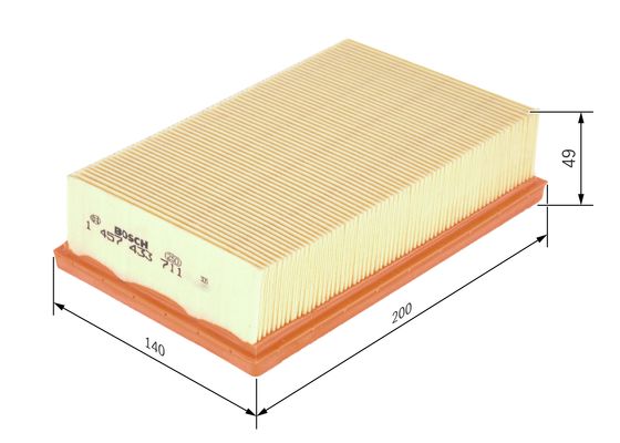 Bosch Luchtfilter 1 457 433 711