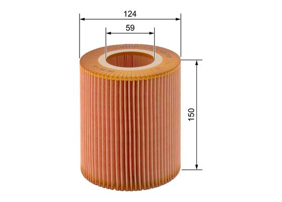 Bosch Luchtfilter 1 457 433 715